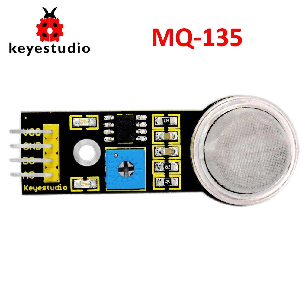 Бесплатная доставка! Keyestudio MQ 135 SnO2 модуль датчика качества воздуха из
