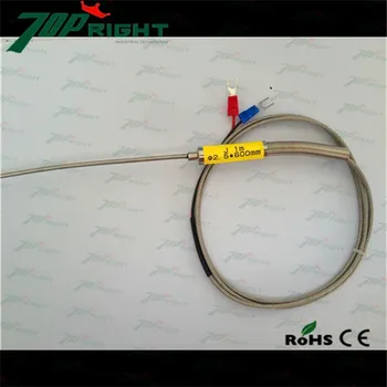 

J type thermocouple probe dia. 2.5mm length 600mm