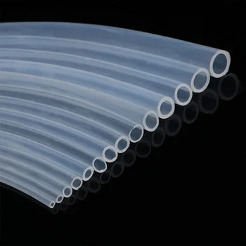 

1M Food Grade Clear Transparent Silicone Rubber Hose 4 5 6 7 8 9 10 11 12 14 16 mm Out Diameter Flexible Silicone Tube