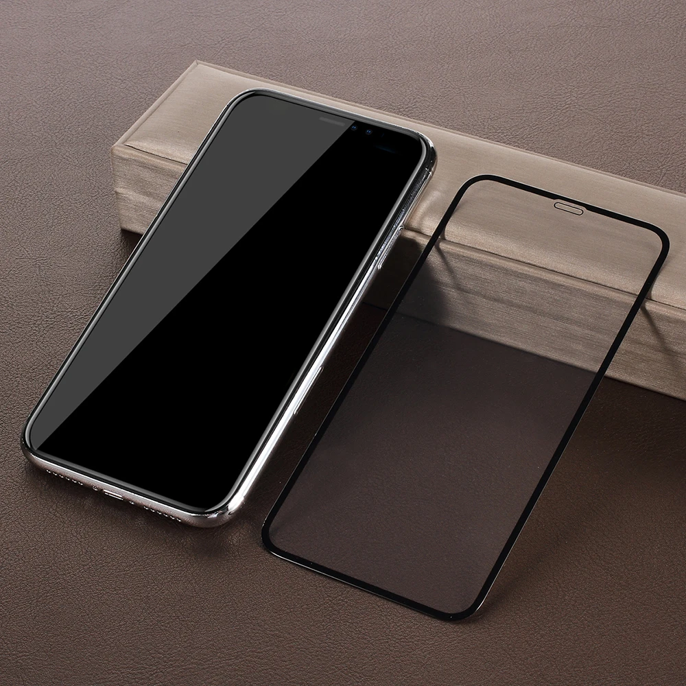 Dulcii for iPhone XR Silk Printing Tempered Glass Full Covering Screen Protector Guard Film 6.1 inch | Мобильные телефоны и