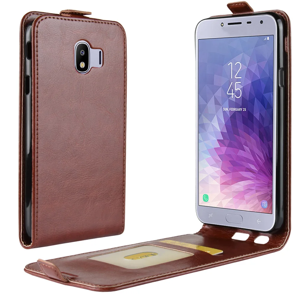 

For Samsung Galaxy A10 A20E A30 A40 A50 A60 A70 A80 J4 J6 J8 A6 A8 S8 S9 S10 Plus A7 A9 2018 Case Luxury PU Leather Case Flip