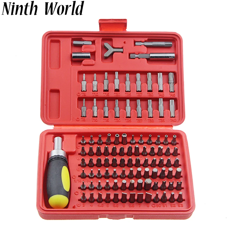 Ninth World 101pcs/set Electric Screw Driver Bit Set Rod Sleeve Hexagon