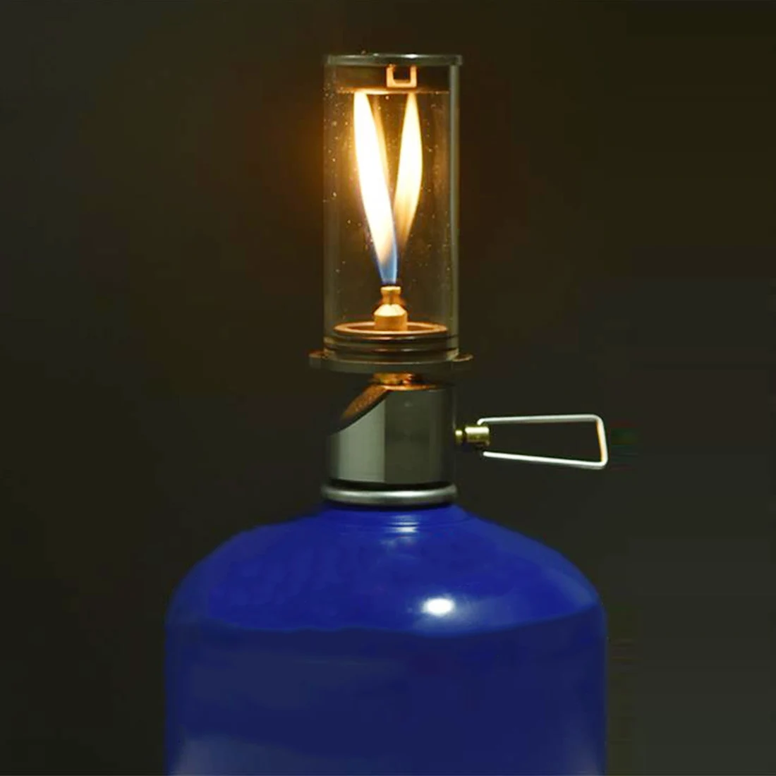 New Outdoor Camping Mini Outdoor Portable Light Butane Gas Lighting