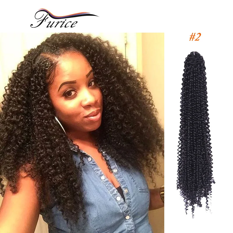 Freetress Synthetic Expression Curly Hair Extensions Crochet
