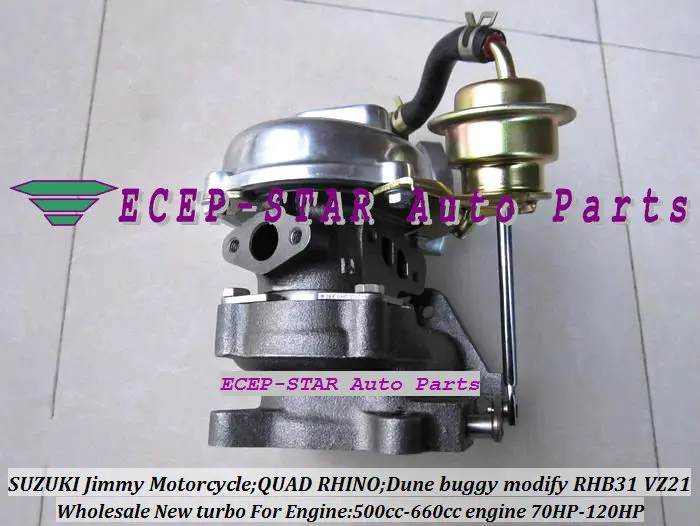 RHB31 VZ21 13900 62D51 турбо для SUZUKI Jimny ALTO Briggs Stratton 500 660cc четырехъядерный RHINO Багги дюн 70HP