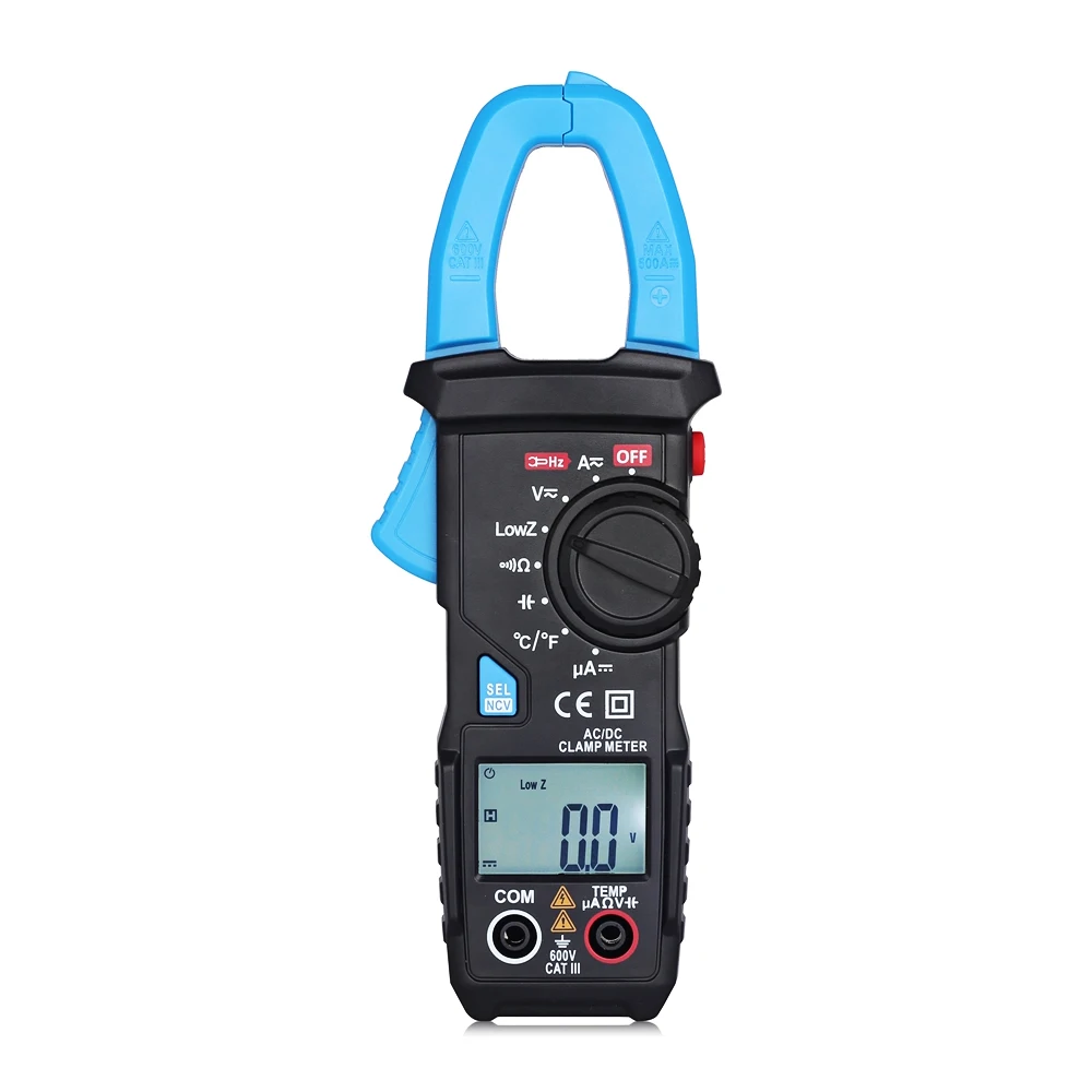 

Bside UT203 Multimeter Digital Clamp Meter AC/DC Voltmeter Current Voltage Resistance Capacitance Temperature Measurement