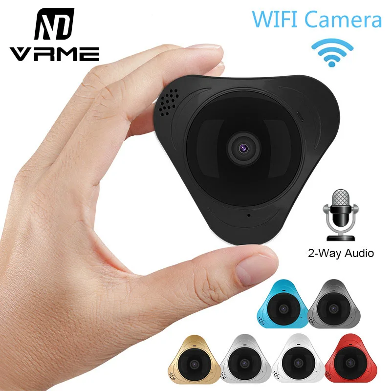 3D VR WIFI Smart Camera Panorama HD Web Camera 360 Degree IP Camera 1 3MP Fisheye