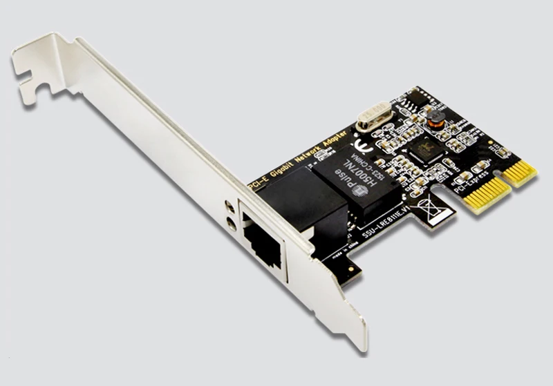 Gigabit Ethernet PCI-Express PCI-E адаптер сетевой карты RTL8111E Чипсет