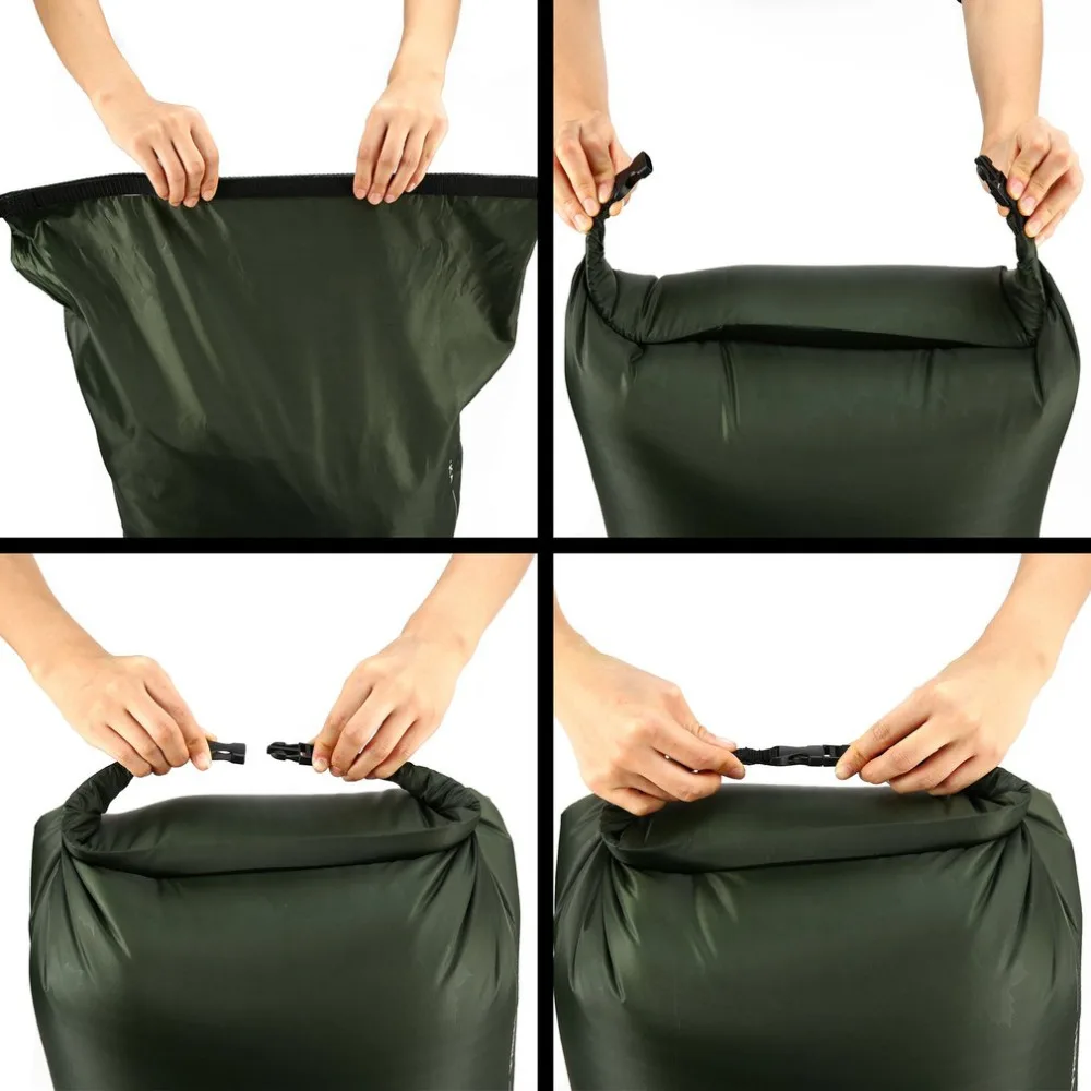 8L 40L 70L Swimming Bag Portable Waterproof Dry Bag Sack Storage Pouch Bag for Camping Hiking Trekking Boating Use