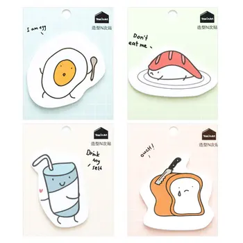 

4 pcs/lot cartoon memo pad paper Post notes sticky notes notepad kawaii stationery papeleria school supplies kids gifts