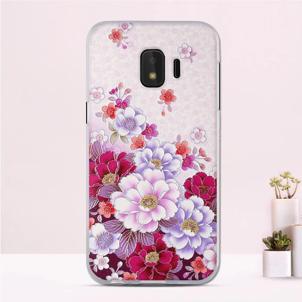 Силиконовый чехол для Samsung J2 Core мягкий из ТПУ телефона Galaxy 2018 J 2 SM J260F J260 бампер