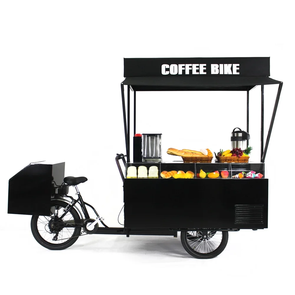 Одобренный CE 3 колесный Мобильный Торговый Тележки пищевой велосипед трайк для бизнеса