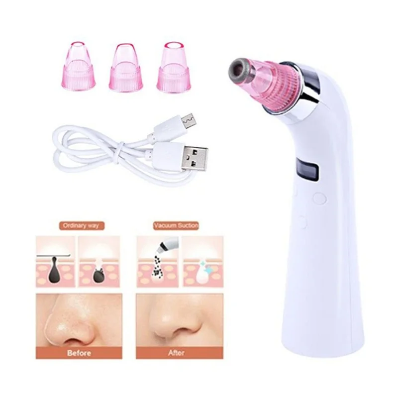 

4 IN 1 Suck Blackhead Beauty Instrument Diamond Dermabrasion Removal Scar Acne Pore Peeling Facial Skin Care Beauty Instrument
