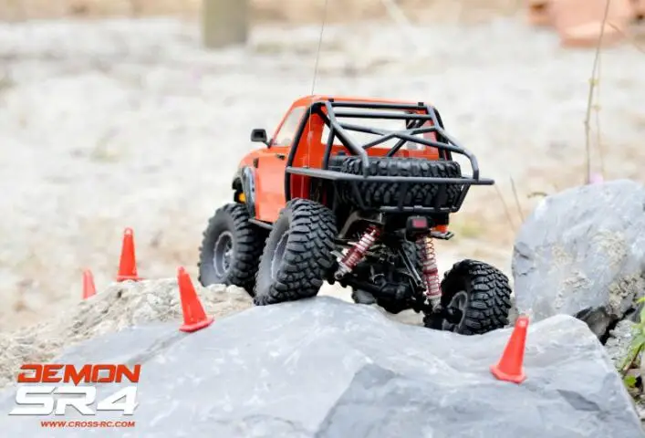 2018 CROSSRC DEMON SR 4 1:10 весы rc 4X4 RC rock cralwer Cralwer грузовик с мягким корпусом наборы 4wd compaible