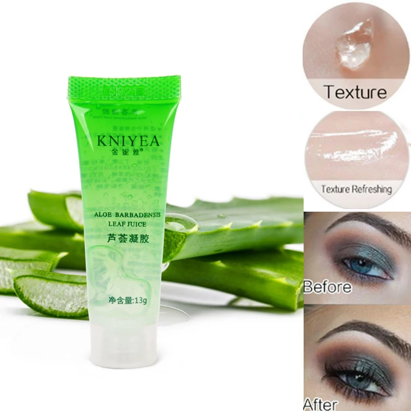 Professional 100%Natural Primer Makeup Transparent Gel Aloe Pure Plants Base Primer Eyeshadow Primer Women Cosmetics