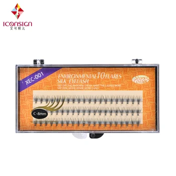 Buy ICONSIGN Wholesale 70pcs/set Top Sell High Silk Eyalsh C Curl 10D Thick Type Eyelash Extension Eyelash Extension Makeup Tool