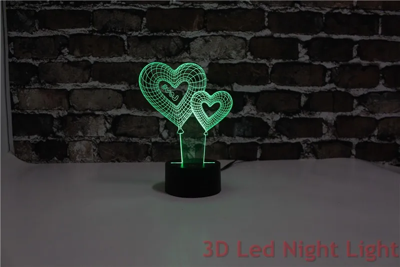 Чердачное украшение комнаты 3D освещение Led Nite Lite с сертификатом RoHS YJM-2903