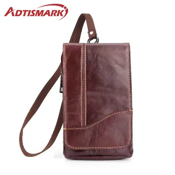 

Adtismark Leather Pouch Belt Clip Hook Loop Shockproof Phone Case Cover Bag Holster For Multi Smart Phone Smartphone