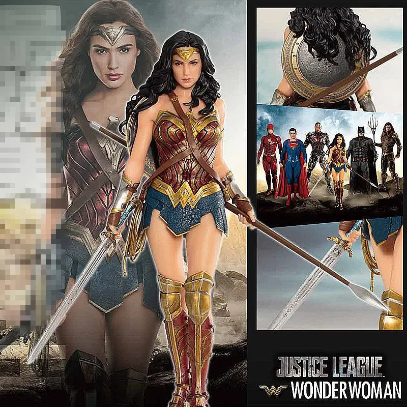 

19cm DC Wonder Woman Action Figures doll DC Justice League ARTFX Wonder Woman Statue Collection Model Figures Toy For Gifts