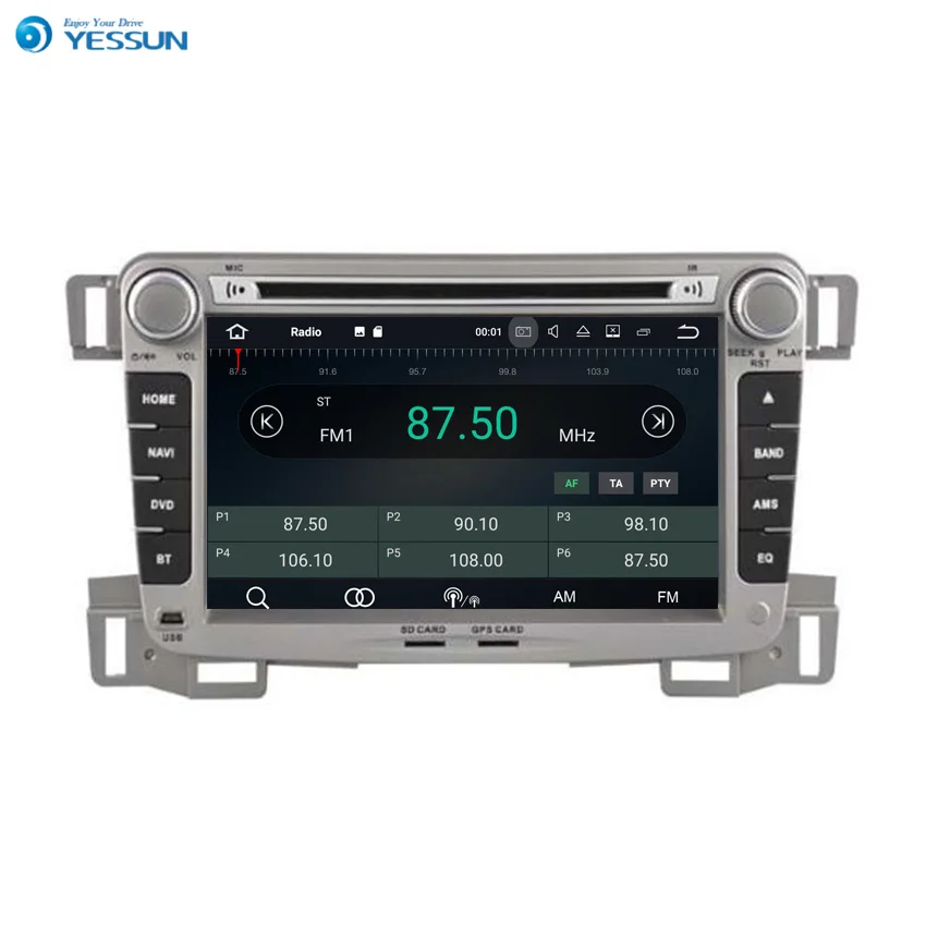 Top YESSUN Android Radio Car DVD Player For Chevrolet Sail 2009~2013 Stereo Radio Multimedia GPS Navigation With Bluetooth AM/FM 1