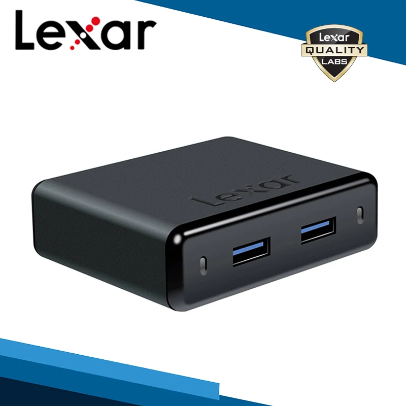 Lexar Professional Workflow Line двухпортовый концентратор трехслотный Micro SDHC SDXC устройство для