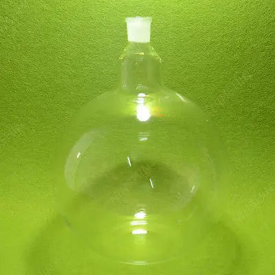 Plat Bottom Flask 5000ml(5L) single Neck 24/29 Joint Heavy Wall lab Flask