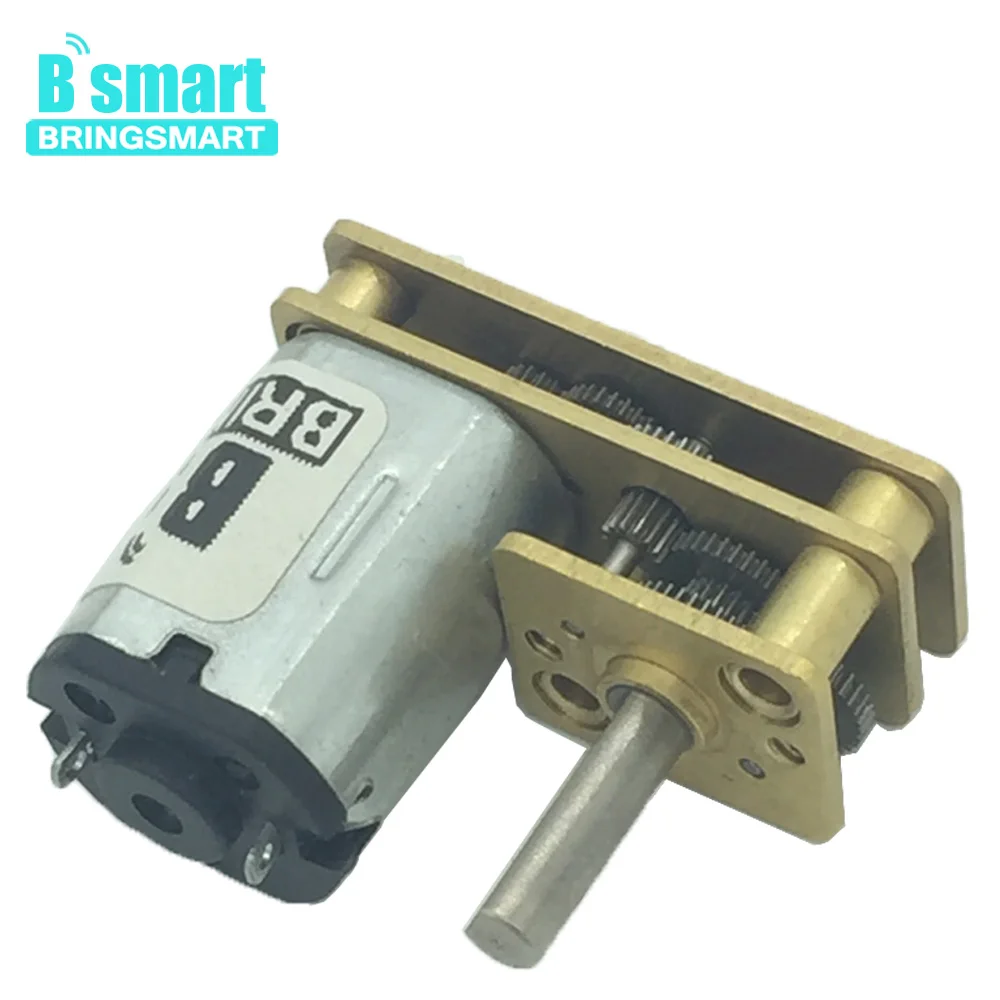 

Bringsmart JGA1024-N20 Geared Motor DC 12V Mini Motor 6V Electric Motor 3V Reductor Reversible for Toy Moderls DIY Robot