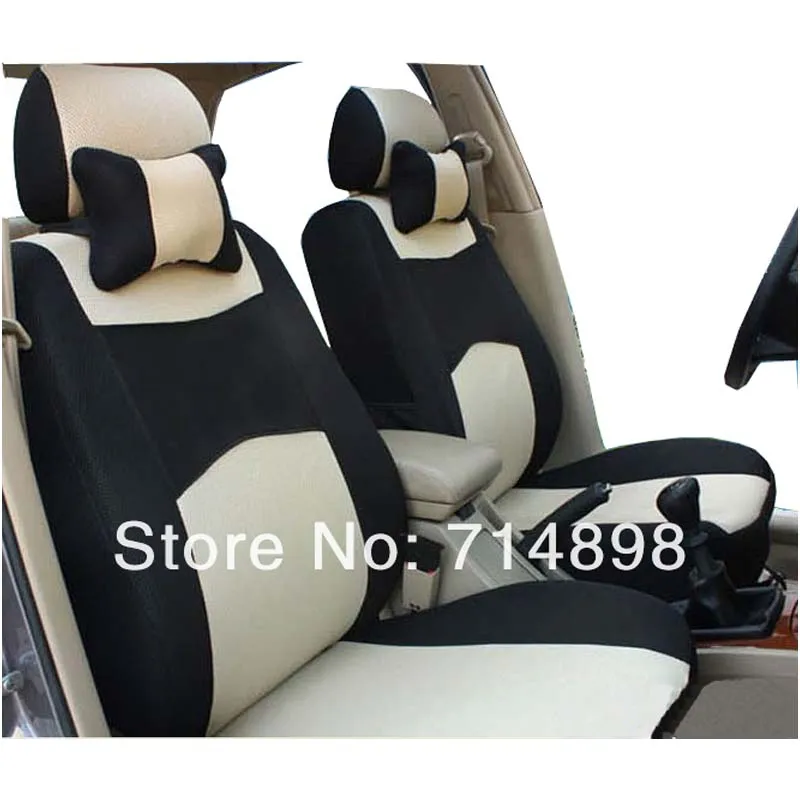 

auto car seat cover universal summer cool breathable car-seat-cover rear cover 40/60 splited or not 5 seat interior accessory