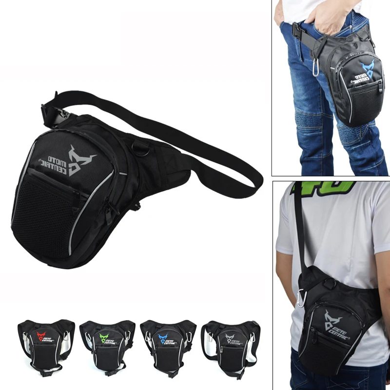 

Hot Sell Black Motocross Drop Leg Bag Motorcycle Riding Bag Knight Waist Bag Outdoor Multifunctional Men's Bags Waterproof