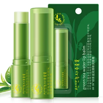 

1 pcs Natural Green tea Lip Balm Plant Moisturizing Lipbalm Sweet Women Skin Care Makeup Lip Lines maquillage
