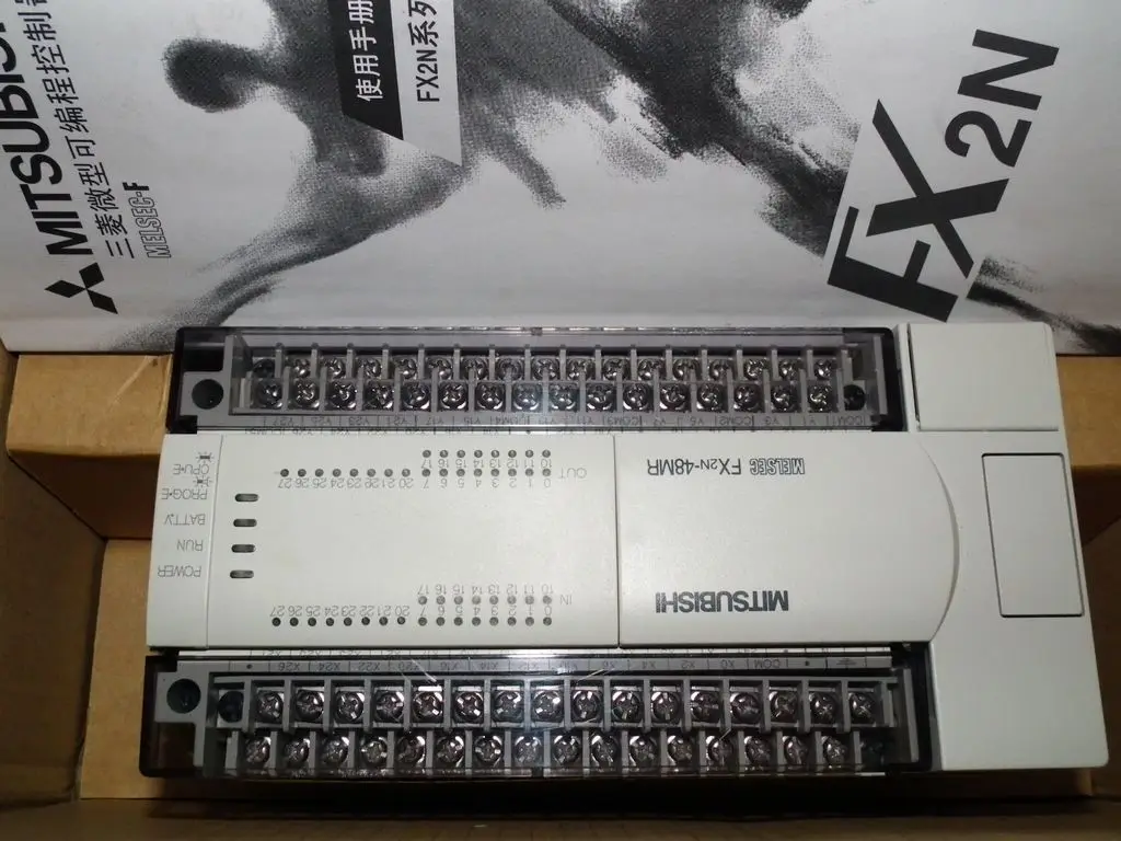 Mitsubishi melsec fx2n 48mr села батарея