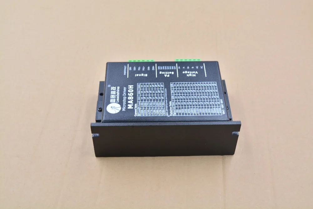 Driver de Motor de Passo para Cnc Motorista Microstep Leadshine Stepper 2 Vac18-80v Fase Router Gravura Fresadora Ma860h 2 High Quality Computador e Escritório