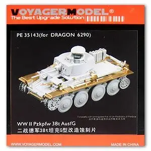 

KNL HOBBY Voyager Model PE35143 World War II Germany 38t light chariot G-type transformation with metal etching pieces