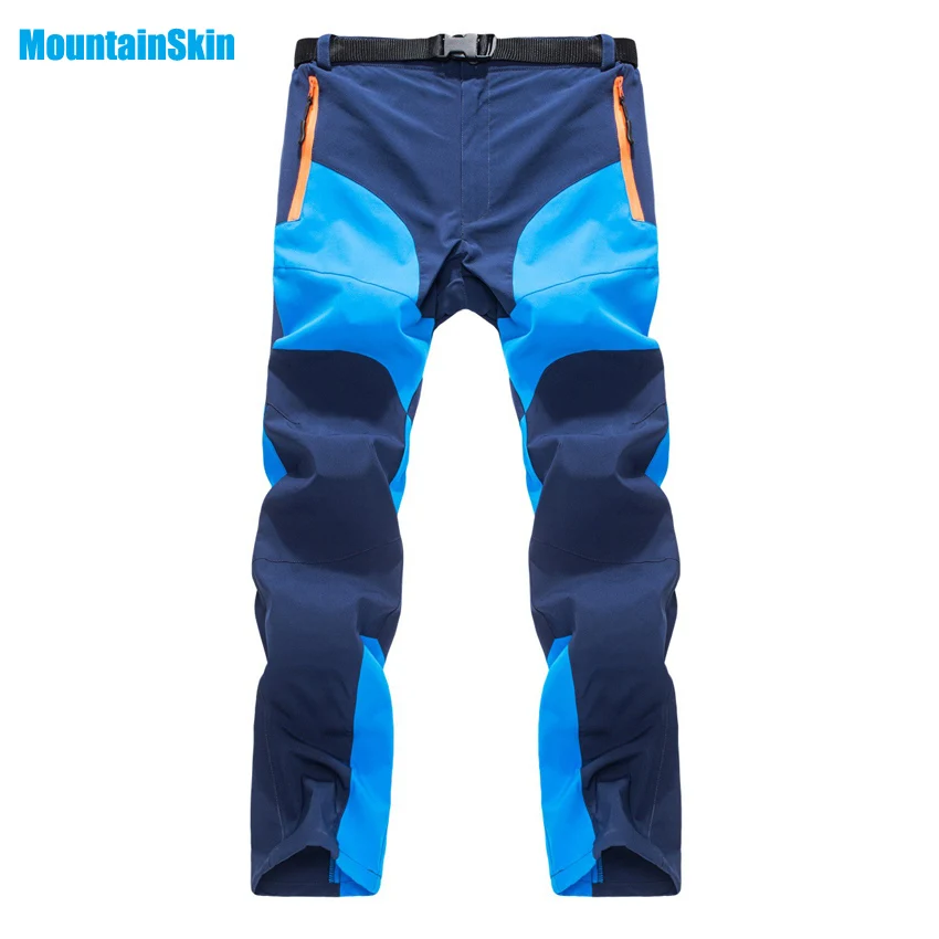 Mountainskin Men Summer Quick Dry Breathable Pants Outdoor Sports Waterproof Camping Hiking
