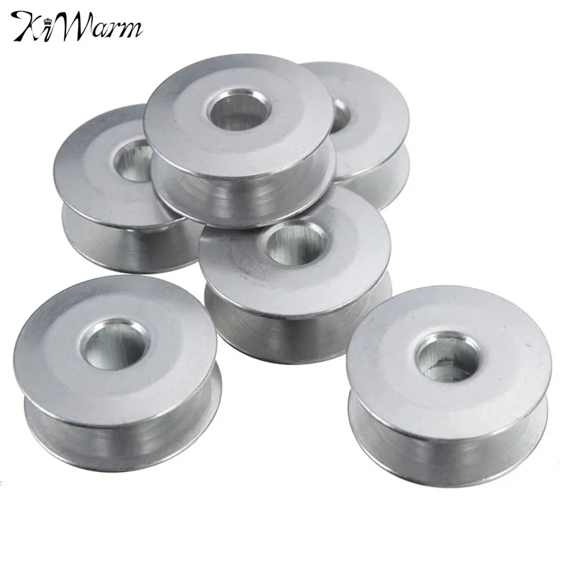 

Kiwarm 10X Industrial Sewing Accessories Thread String Empty Bobbins Spools For Singer For Brother Juki For Sewing Machine Tools