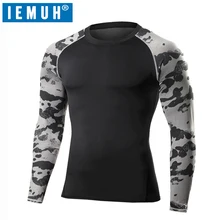 IEMUH спортивная рубашка под управлением Для мужчин футболка Survete Для мужчин t Спортивная Для мужчин тренажерный зал для Для мужчин Фитнес футболка Training футболка одежда
