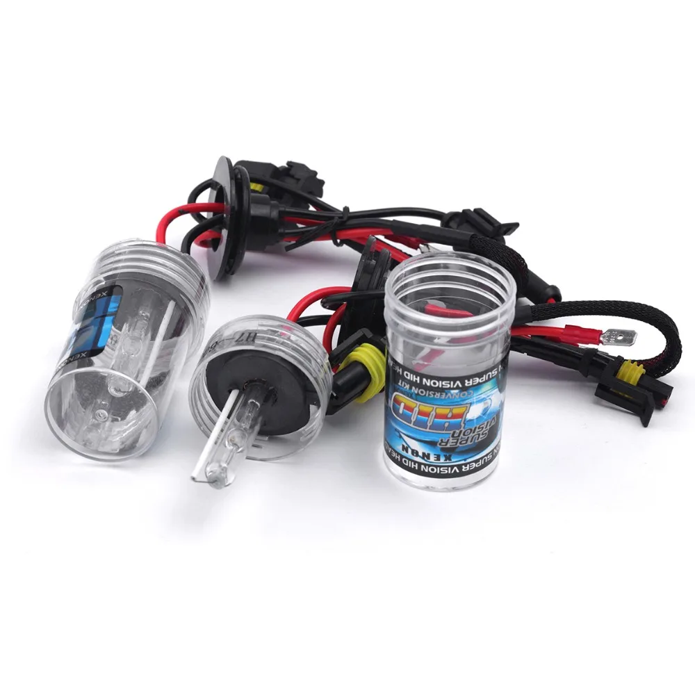 1 пара DC 12V 35W ксенон hid лампы h7 h4 6000k 8000k Ксеноновые H1 H3 H4 H8 H11 9005 880 H27|h27 xenon|h3 halogenh3 xenon |