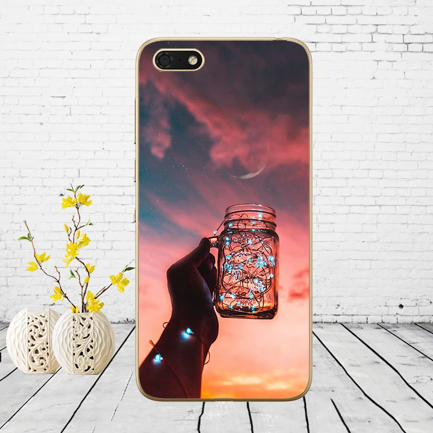 17 07 силиконовый чехол для huawei Honor 7A, 5,45 дюймов, мягкий чехол для телефона huawei Honor 7A 7 A, DUA-L22, русская задняя крышка, чехол-бампер - Цвет: 17