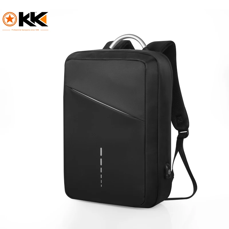 Мужской деловой рюкзак KAKA многофункциональная сумка с USB разъемом школьный ранец