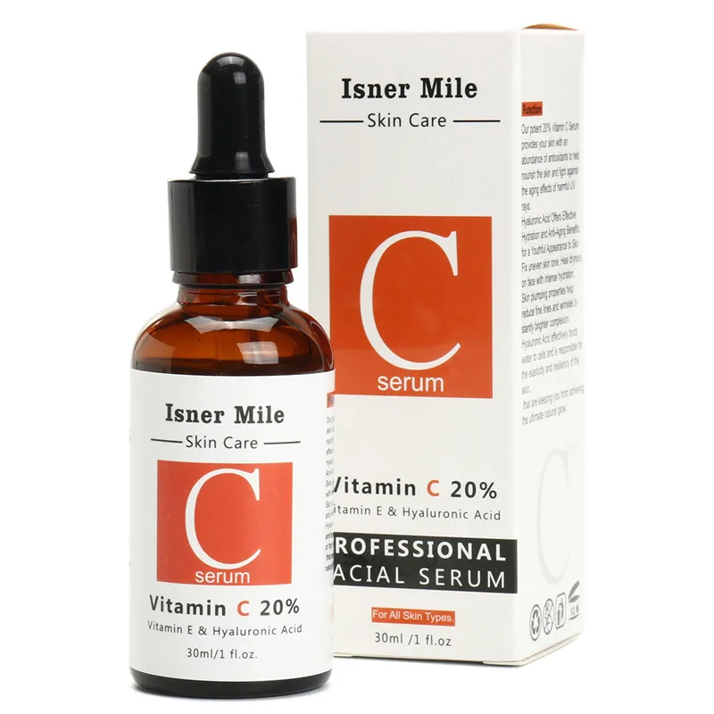 Hyaluronic Acid Vitamin C Serum Whitening Anti-Aging Fade Spots Removing Freckle Anti Winkles Moisturizing Face Cream Care Hyaluronic Acid Vitamin C Serum Whitening Anti-Aging Fade Spots Removing Freckle Anti Winkles Moisturizing Face Cream Care