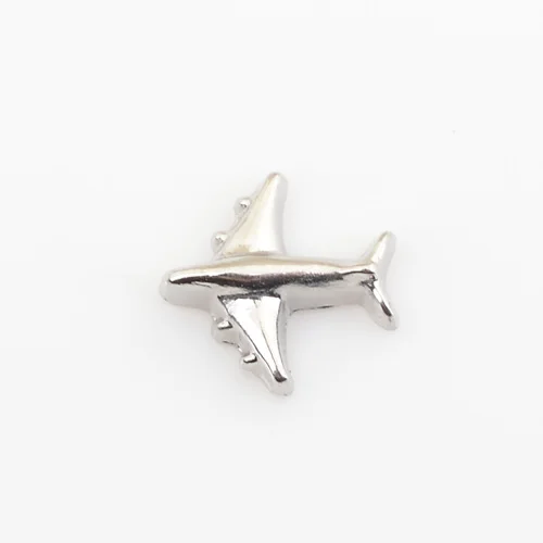 

The plane, Floating charms,Fit floating charm lockets, FC0281