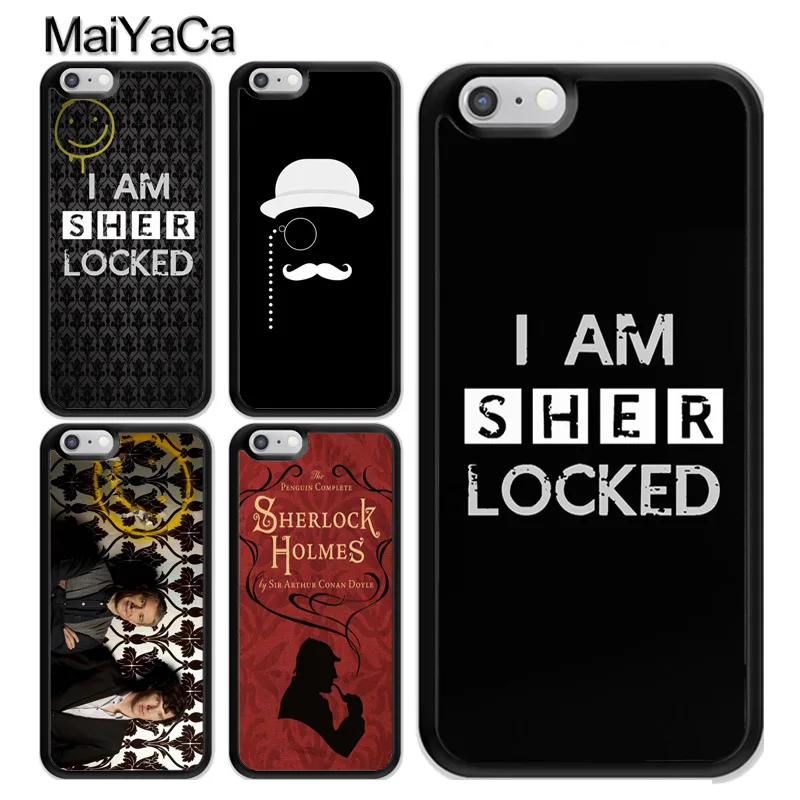 MaiYaCa I Am Sherlocked Holmes Soft TPU Case For iPhone 5S