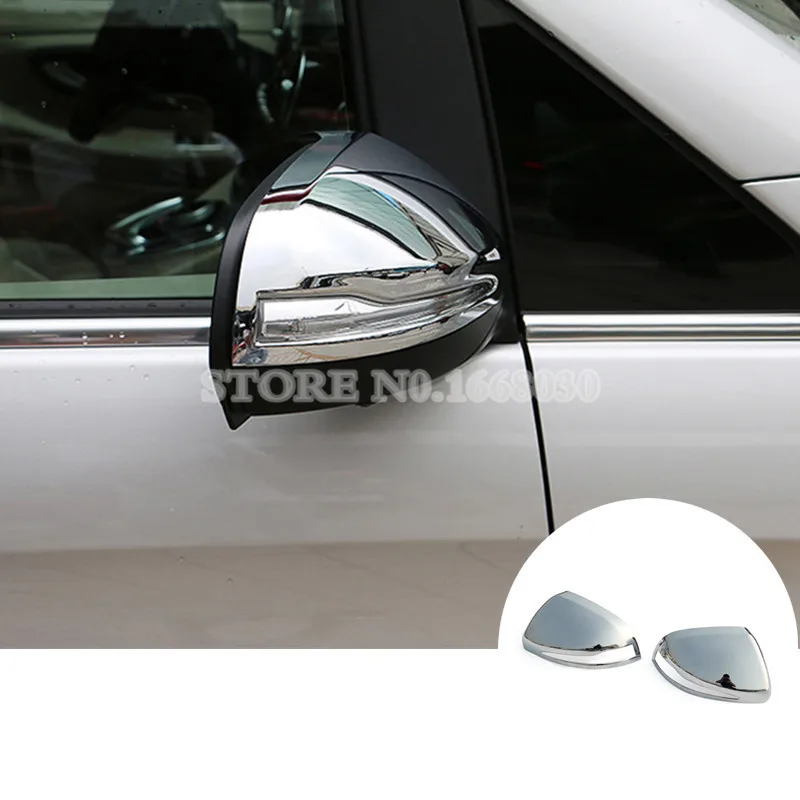 

ABS Chrome Side Rearview Mirror Trim Cover 2pcs For Benz V-Class W447 2014-2018