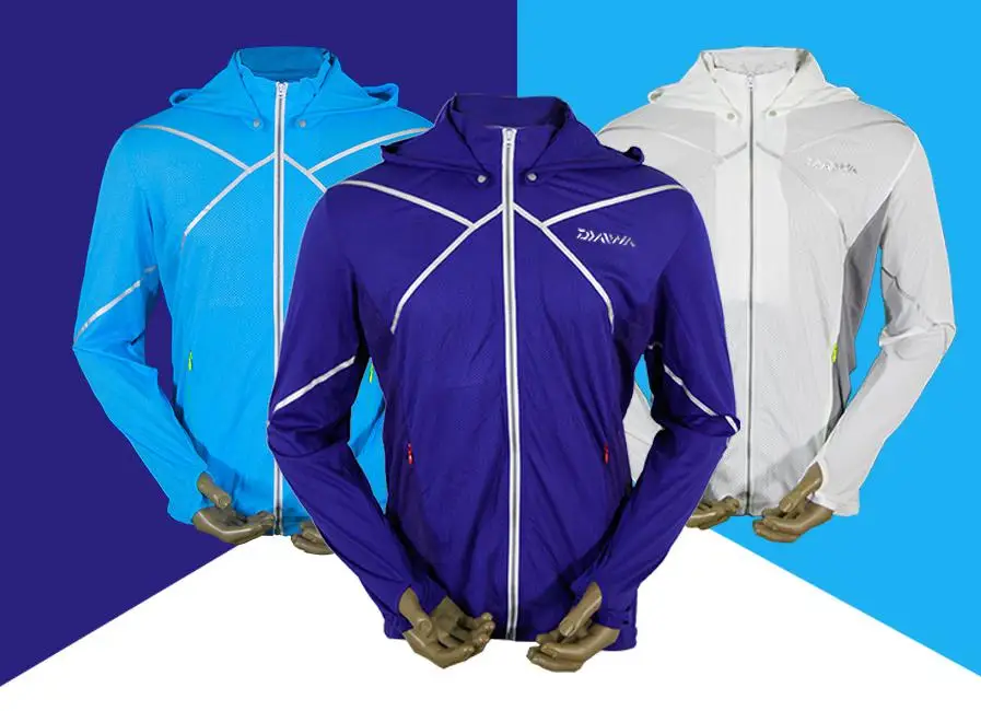 

2019 New Summer Brand Men Jacket Waterproof Fishing Shirts Long Sleeve Breathable Quick Dry Coat Male Fishing Clothes