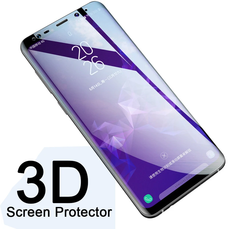3D полный экран протектор для samsung Galaxy Note 8 9 10 Pro S8 S9 Plus S10 5G S Lite S10e защитная пленка не