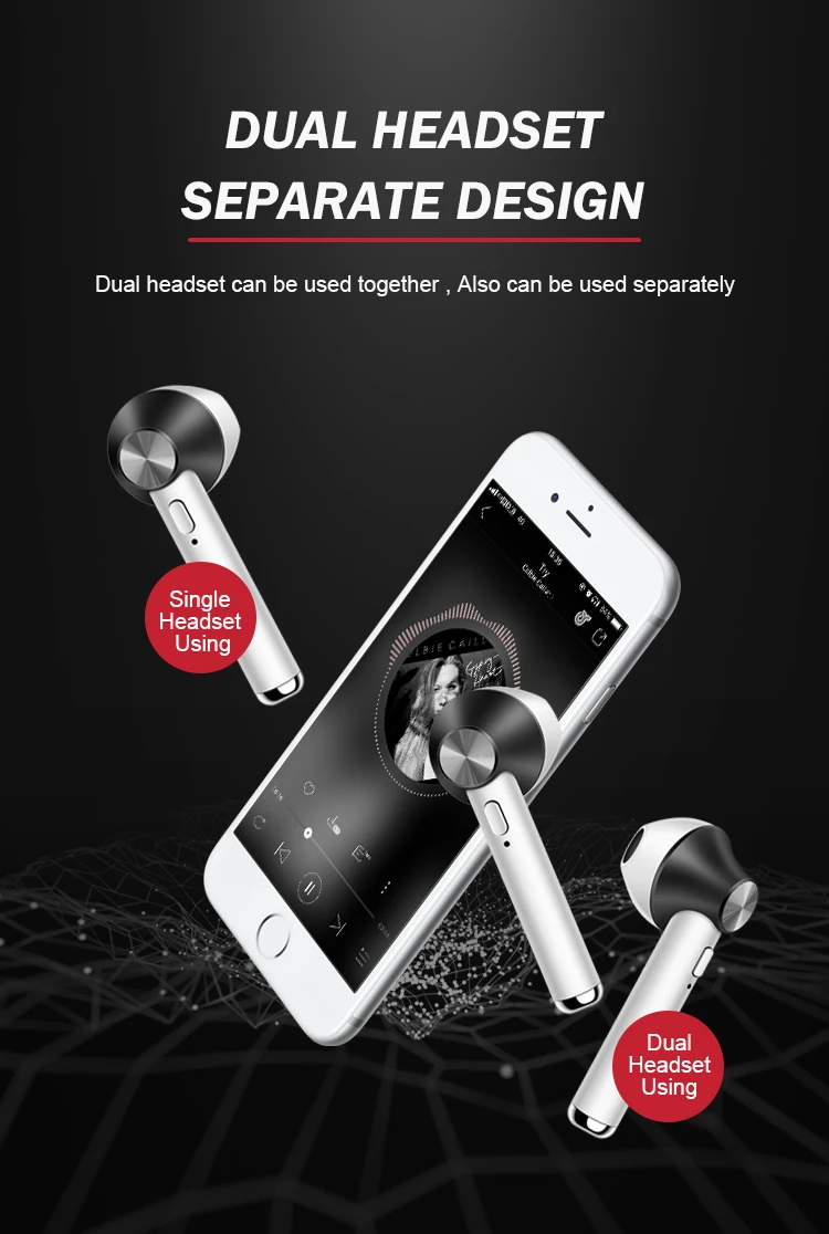 2019 New Bluetooth 5.0 True Wireless Earbuds Bluetooth Earphone Sport 3D Stereo Sound Earphones with Charging Box for SmartPhone (11)