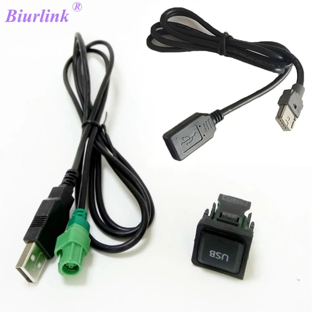Biurlink Adaptador de Cable USB para Radio de coche, conjunto extensible para Peugeot 308, 407, 507, RD43, RD45|rd43 rd45|usb radio car adapterradio car adapter - AliExpress