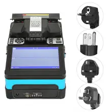 Автоматический волоконно-оптический Сплайсер для сплайсинга, набор аксессуаров для станков, 100-240 В переменного тока, оптическая сплайсинговая машина