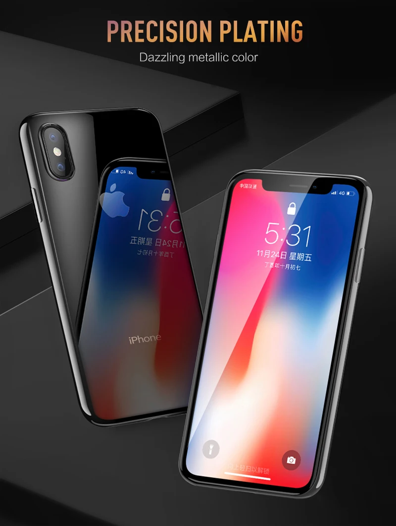 0,3 мм мягкий чехол из ТПУ для Iphone X 7 6s 8 Plus XS Xr Xs Max Прозрачный чехол для телефона защитный силиконовый чехол для телефона