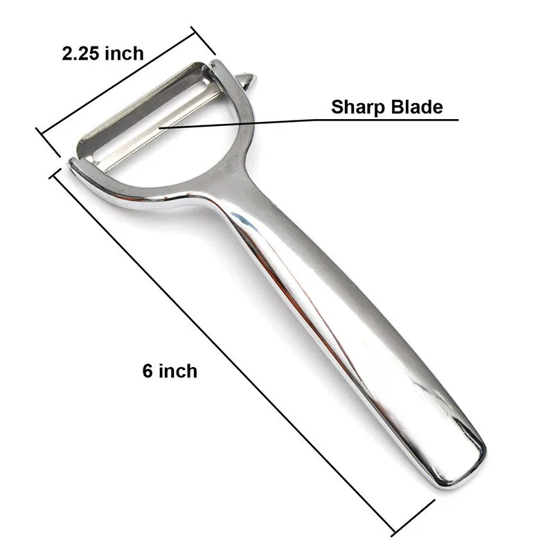 Овощечистка для фруктов, овощей, фруктов, кухни, бар, инструмент, медь